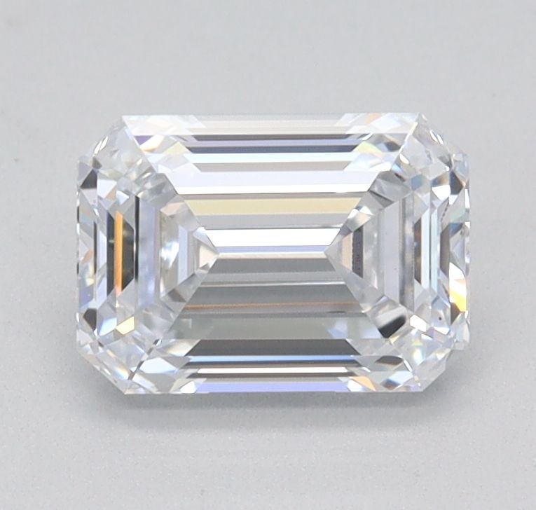 Loose Diamond - EMERALD 0.96ct D VS1: Loose Diamond - EMERALD 0.96ct D VS1 Source: This is a real non-mined Diamond that has been grown in a lab Shape: EMERALD Carats: 0.96 Color: D Clarity: VS1 Certification: IGI Video: