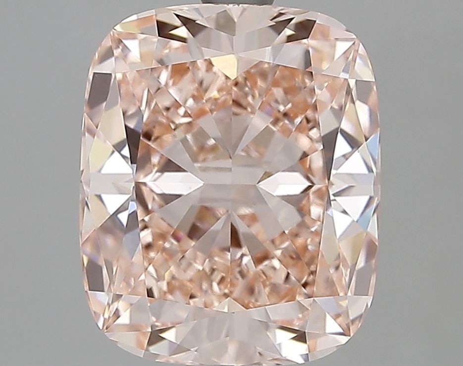 Loose Diamond - CUSHION MODIFIED 3.72ct Fancy Intense Pink VVS2: Loose Diamond - CUSHION MODIFIED 3.72ct Fancy Intense Pink VVS2 Source: This is a real non-mined Diamond that has been grown in a lab Shape: CUSHION MODIFIED Carats: 3.72 Color: Fancy Intense Pink Cer