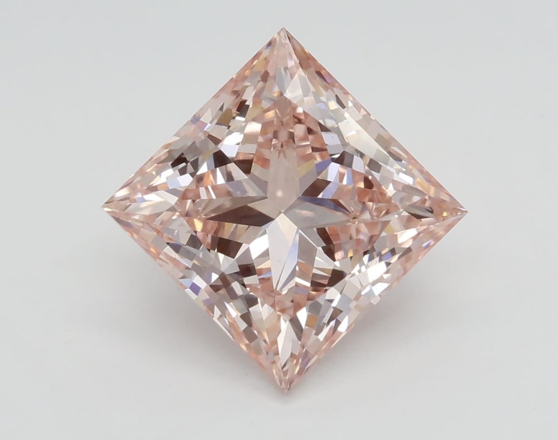 Loose Diamond - PRINCESS 3.02ct Fancy Intense Pink VS1: Loose Diamond - PRINCESS 3.02ct Fancy Intense Pink VS1 Source: This is a real non-mined Diamond that has been grown in a lab Shape: PRINCESS Carats: 3.02 Color: Fancy Intense Pink Certification: IGI V