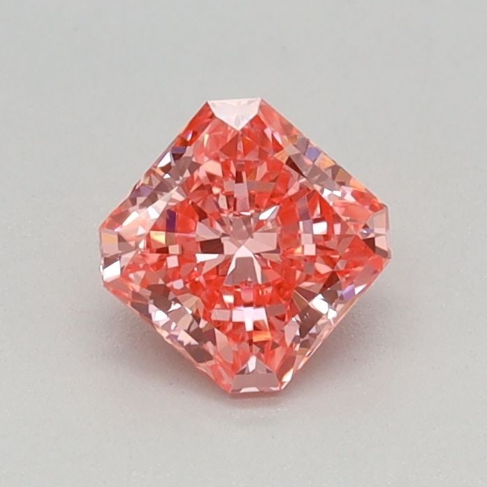 Loose Diamond - SQUARE RADIANT 0.4ct Fancy Vivid Pink VS1: Loose Diamond - SQUARE RADIANT 0.4ct Fancy Vivid Pink VS1 Source: This is a real non-mined Diamond that has been grown in a lab Shape: SQUARE RADIANT Carats: 0.4 Color: Fancy Vivid Pink Certification: