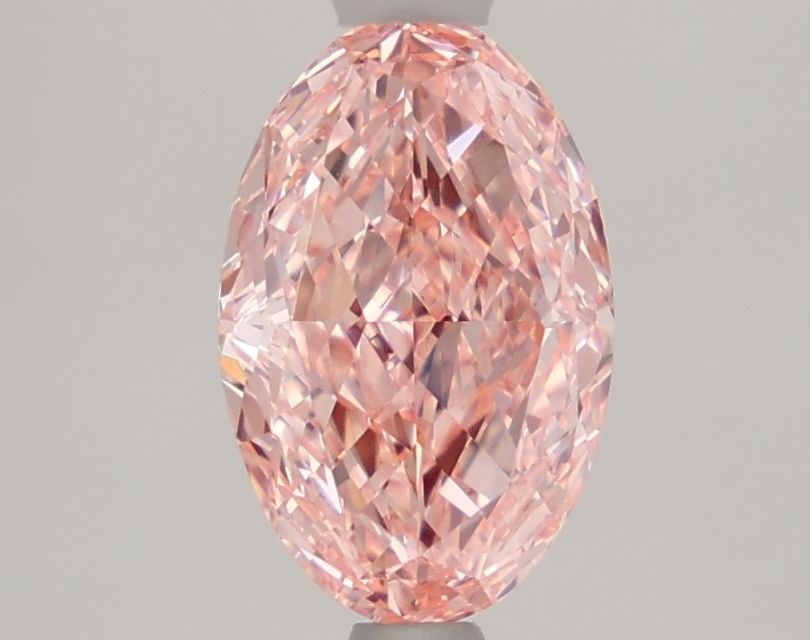 Loose Diamond - OVAL 1.61ct Fancy Vivid Pink VS1: Loose Diamond - OVAL 1.61ct Fancy Vivid Pink VS1 Source: This is a real non-mined Diamond that has been grown in a lab Shape: OVAL Carats: 1.61 Color: Fancy Vivid Pink Certification: IGI Video: