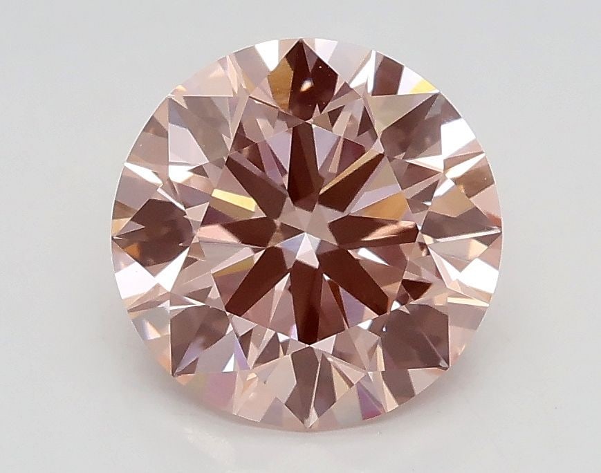 Ideal Loose Diamond - ROUND 1.65ct Fancy Intense Pink VS1 (1 of 1)