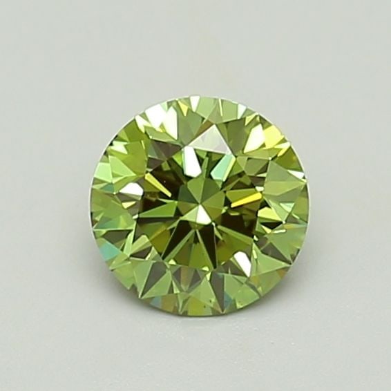 Loose Diamond - ROUND 1.06ct Fancy Vivid Green VS2 (1 of 1)