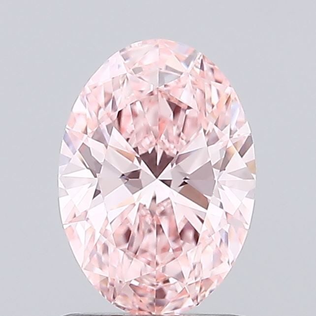 Loose Diamond - OVAL 0.95ct Fancy Vivid Pink VVS1: Loose Diamond - OVAL 0.95ct Fancy Vivid Pink VVS1 Source: This is a real non-mined Diamond that has been grown in a lab Shape: OVAL Carats: 0.95 Color: Fancy Vivid Pink Certification: IGI Video: