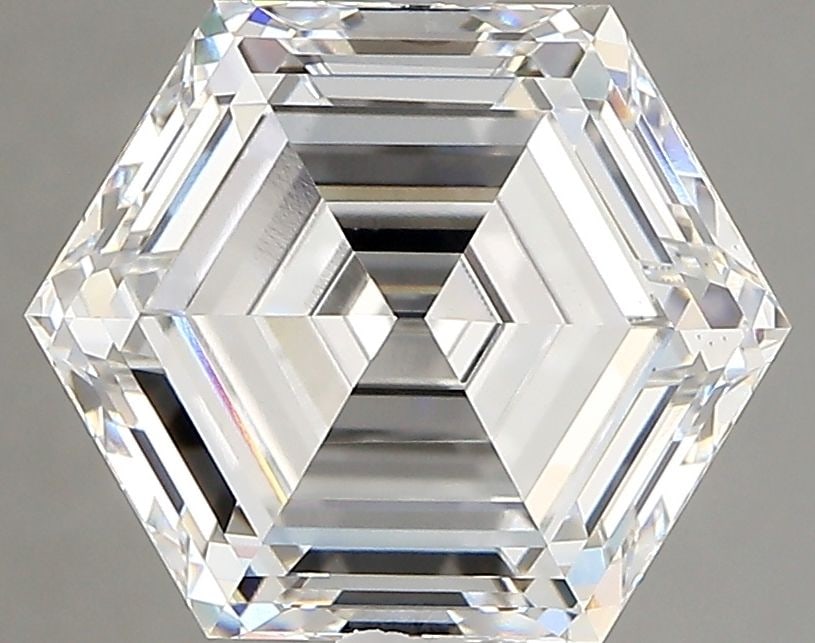 Loose Diamond - HEXAGONAL 3.97ct D VS1: Loose Diamond - HEXAGONAL 3.97ct D VS1 Source: This is a real non-mined Diamond that has been grown in a lab Shape: HEXAGONAL Carats: 3.97 Color: D Clarity: VS1 Certification: IGI Video: