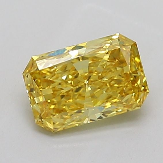 Loose Diamond - RADIANT 1.44ct Fancy Vivid Yellow VS2: Loose Diamond - RADIANT 1.44ct Fancy Vivid Yellow VS2 Source: This is a real non-mined Diamond that has been grown in a lab Shape: RADIANT Carats: 1.44 Color: Fancy Vivid Yellow Certification: IGI