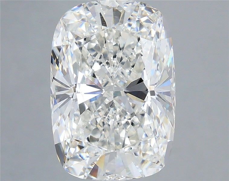 Loose Diamond - CUSHION MODIFIED 5.38ct F VVS2: Loose Diamond - CUSHION MODIFIED 5.38ct F VVS2 Source: This is a real non-mined Diamond that has been grown in a lab Shape: CUSHION MODIFIED Carats: 5.38 Color: F Clarity: VVS2 Certification: IGI