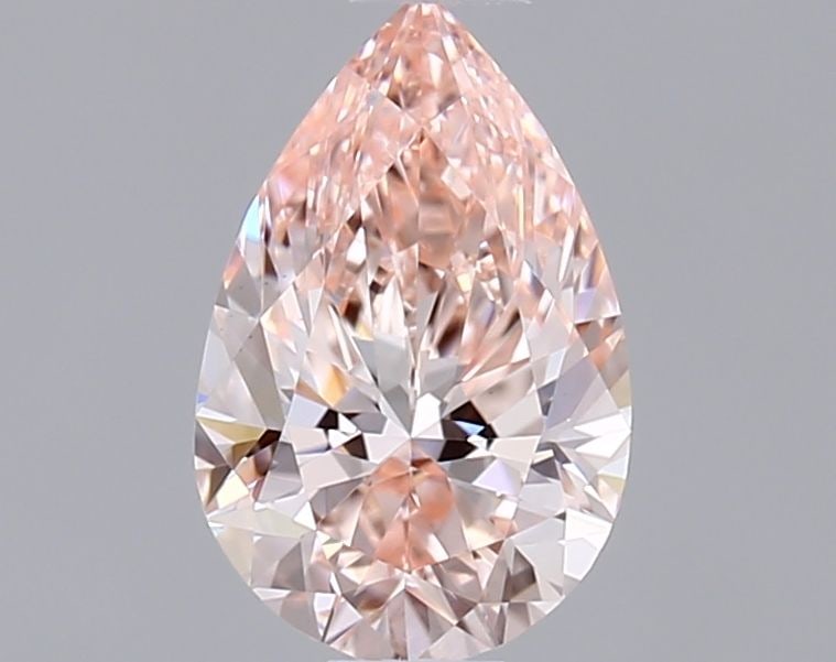 Loose Diamond - PEAR 0.53ct Fancy Intense Pink VVS2: Loose Diamond - PEAR 0.53ct Fancy Intense Pink VVS2 Source: This is a real non-mined Diamond that has been grown in a lab Shape: PEAR Carats: 0.53 Color: Fancy Intense Pink Certification: IGI Video: