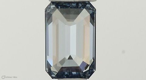 Loose Diamond - EMERALD 0.3ct Fancy Intense Blue SI1 (1 of 1)