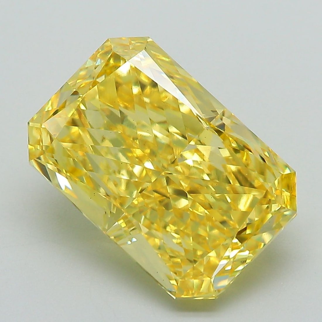 Loose Diamond - RADIANT 6.24ct Fancy Vivid Yellow VS1 (1 of 1)