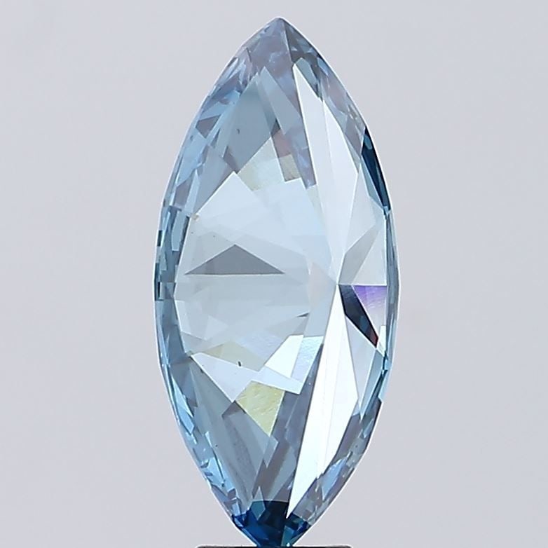 Loose Diamond - MARQUISE 7.62ct Fancy Vivid Blue VS2 (1 of 1)