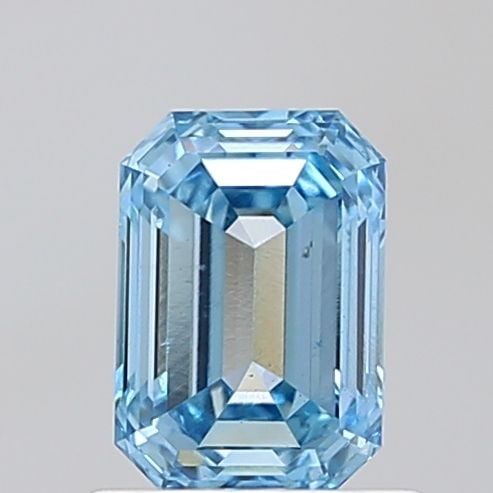 Loose Diamond - EMERALD 1.02ct Fancy Intense Blue VS2: Loose Diamond - EMERALD 1.02ct Fancy Intense Blue VS2 Source: This is a real non-mined Diamond that has been grown in a lab Shape: EMERALD Carats: 1.02 Color: Fancy Intense Blue Certification: IGI Vid