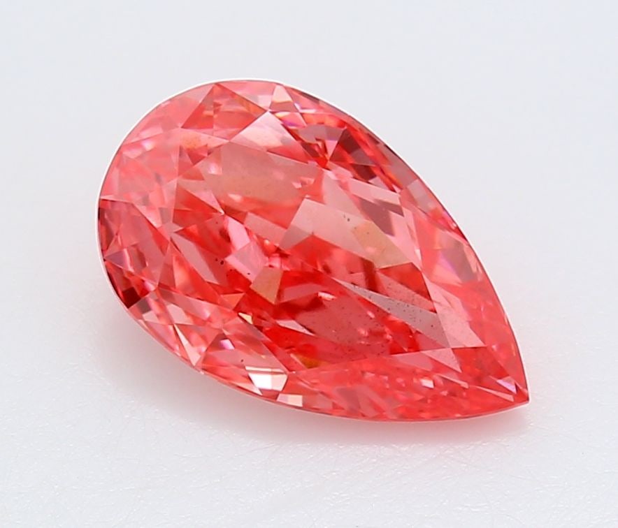 Loose Diamond - PEAR 2.59ct Fancy Vivid Pink VS2: Loose Diamond - PEAR 2.59ct Fancy Vivid Pink VS2 Source: This is a real non-mined Diamond that has been grown in a lab Shape: PEAR Carats: 2.59 Color: Fancy Vivid Pink Certification: IGI Video: