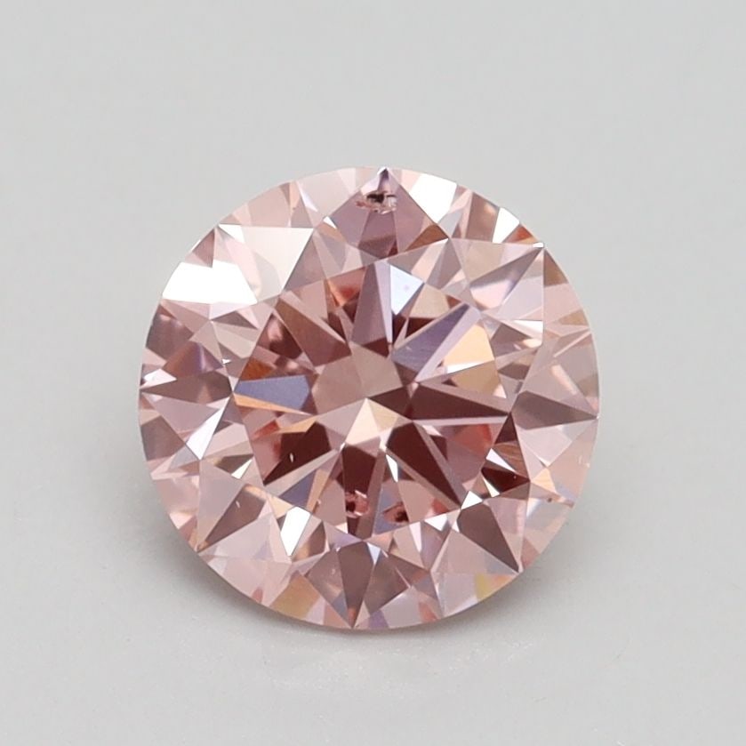 Loose Diamond - ROUND 1.26ct Fancy Intense Pink SI1: Loose Diamond - ROUND 1.26ct Fancy Intense Pink SI1 Source: This is a real non-mined Diamond that has been grown in a lab Shape: ROUND Carats: 1.26 Color: Fancy Intense Pink Certification: IGI Video: