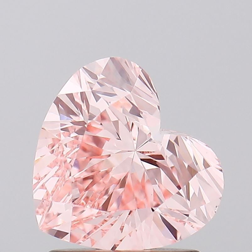 Loose Diamond - HEART 1.5ct Fancy Intense Pink VS1: Loose Diamond - HEART 1.5ct Fancy Intense Pink VS1 Source: This is a real non-mined Diamond that has been grown in a lab Shape: HEART Carats: 1.5 Color: Fancy Intense Pink Certification: IGI Video: