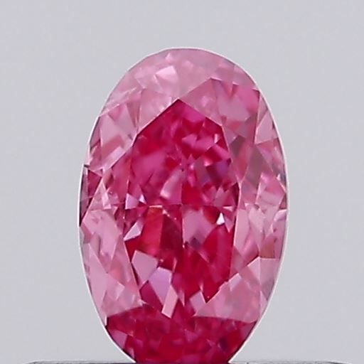 Loose Diamond - OVAL 0.29ct Fancy Vivid Purplish Pink VVS2: Loose Diamond - OVAL 0.29ct Fancy Vivid Purplish Pink VVS2 Source: This is a real non-mined Diamond that has been grown in a lab Shape: OVAL Carats: 0.29 Color: Fancy Vivid Purplish Pink Certification