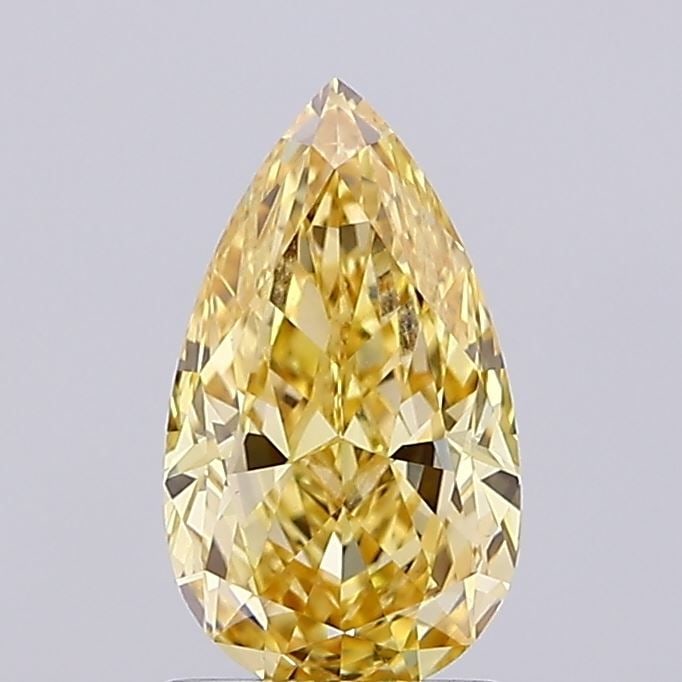 Loose Diamond - PEAR 1.58ct Fancy Intense Yellow VS1 (1 of 1)