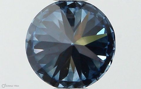 Loose Diamond - ROUND 0.7ct Fancy Vivid Blue SI1 (1 of 1)