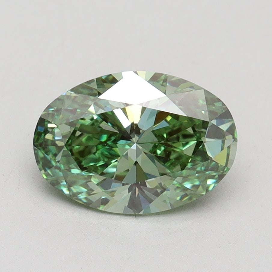 Loose Diamond - OVAL 1.5ct Fancy Vivid Green VS2 (1 of 1)