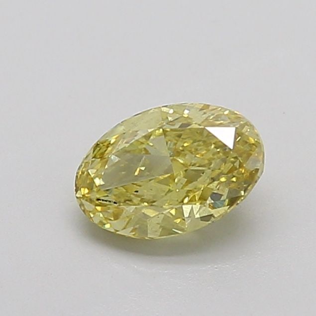 Loose Diamond - OVAL 1.07ct Fancy Vivid Yellow SI1: Loose Diamond - OVAL 1.07ct Fancy Vivid Yellow SI1 Source: This is a real non-mined Diamond that has been grown in a lab Shape: OVAL Carats: 1.07 Color: Fancy Vivid Yellow Certification: IGI Video: