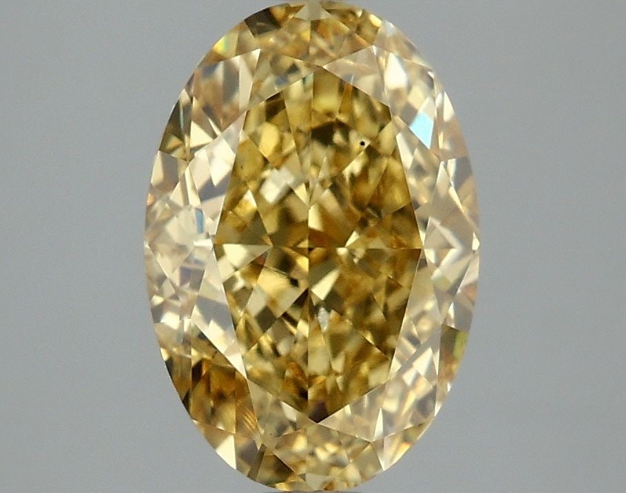 Loose Diamond - OVAL 3.03ct Fancy Intense Yellow VS1: Loose Diamond - OVAL 3.03ct Fancy Intense Yellow VS1 Source: This is a real non-mined Diamond that has been grown in a lab Shape: OVAL Carats: 3.03 Color: Fancy Intense Yellow Certification: IGI Video