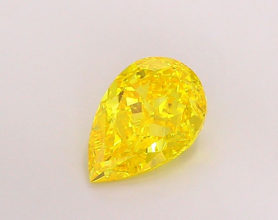 Loose Diamond - PEAR 2.02ct Fancy Vivid Yellow VVS2 (1 of 1)
