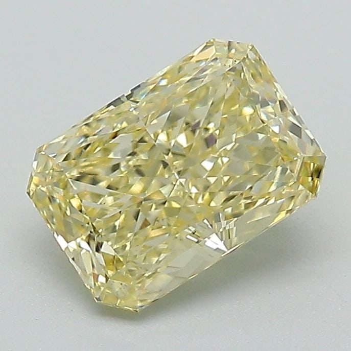 Loose Diamond - RADIANT 1.34ct Fancy Intense Yellow VS1: Loose Diamond - RADIANT 1.34ct Fancy Intense Yellow VS1 Source: This is a real non-mined Diamond that has been grown in a lab Shape: RADIANT Carats: 1.34 Color: Fancy Intense Yellow Certification: IGI