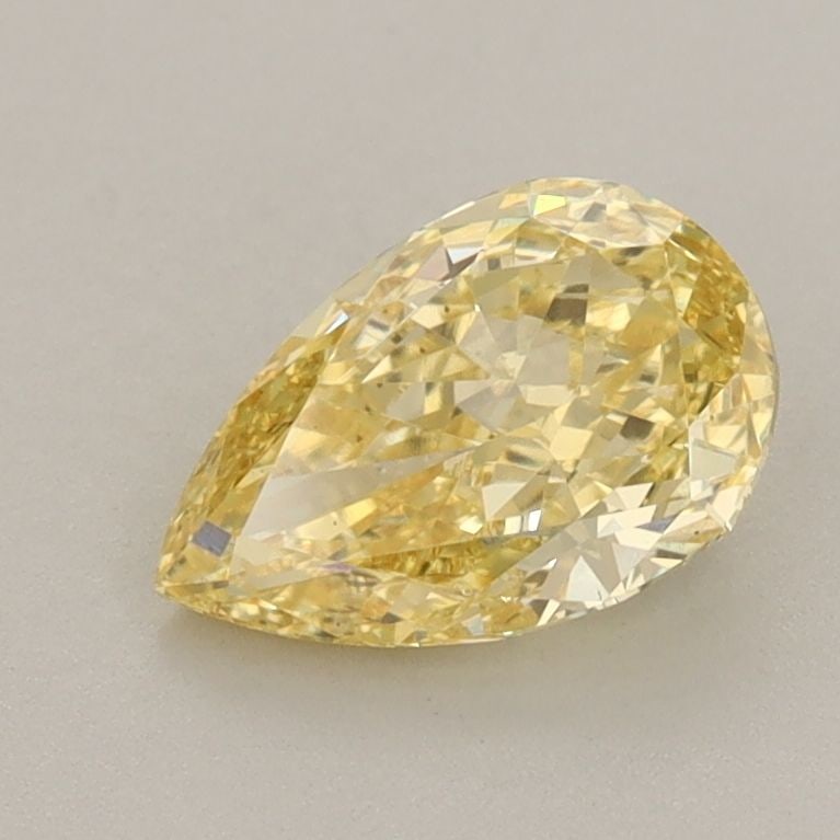Loose Diamond - PEAR 1.08ct Fancy Intense Yellow VS1: Loose Diamond - PEAR 1.08ct Fancy Intense Yellow VS1 Source: This is a real non-mined Diamond that has been grown in a lab Shape: PEAR Carats: 1.08 Color: Fancy Intense Yellow Certification: IGI Video