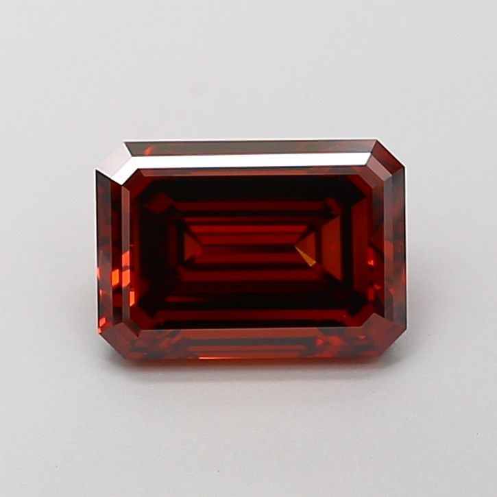 Loose Diamond - EMERALD 2.14ct Fancy Brown Orange VVS2: Loose Diamond - EMERALD 2.14ct Fancy Brown Orange VVS2 Source: This is a real non-mined Diamond that has been grown in a lab Shape: EMERALD Carats: 2.14 Color: Fancy Brown Orange Certification: IGI Vi