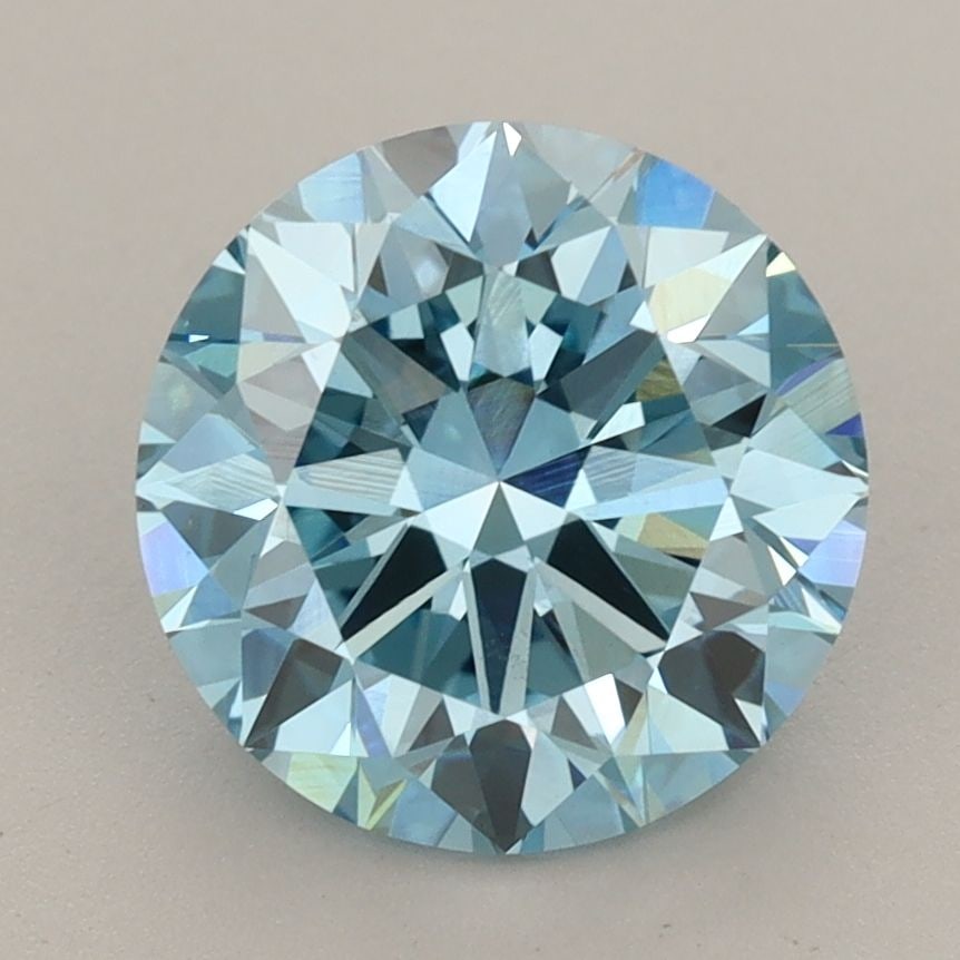 Loose Diamond - ROUND 3.0ct Fancy Vivid Blue VS1: Loose Diamond - ROUND 3.0ct Fancy Vivid Blue VS1 Source: This is a real non-mined Diamond that has been grown in a lab Shape: ROUND Carats: 3.0 Color: Fancy Vivid Blue Certification: IGI Video: