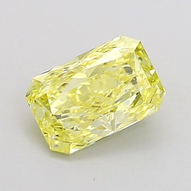 Loose Diamond - RADIANT 1.02ct Fancy Intense Yellow VS1: Loose Diamond - RADIANT 1.02ct Fancy Intense Yellow VS1 Source: This is a real non-mined Diamond that has been grown in a lab Shape: RADIANT Carats: 1.02 Color: Fancy Intense Yellow Certification: IGI