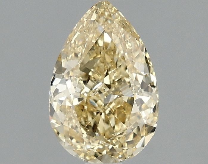 Loose Diamond - PEAR 1.06ct Fancy Intense Yellow VVS2: Loose Diamond - PEAR 1.06ct Fancy Intense Yellow VVS2 Source: This is a real non-mined Diamond that has been grown in a lab Shape: PEAR Carats: 1.06 Color: Fancy Intense Yellow Certification: NONE Vid