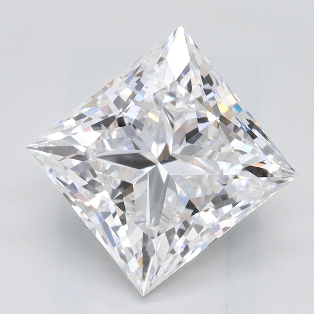 Loose Diamond - PRINCESS 2.6ct D IF: Loose Diamond - PRINCESS 2.6ct D IF Source: This is a real non-mined Diamond that has been grown in a lab Shape: PRINCESS Carats: 2.6 Color: D Clarity: IF Certification: IGI Video:
