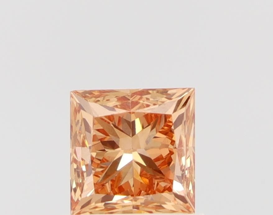 Loose Diamond - PRINCESS 1.01ct Fancy Orange VS1 (1 of 1)