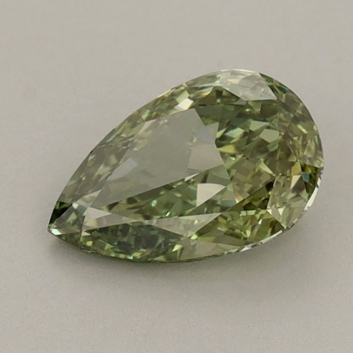 Loose Diamond - PEAR 0.87ct Fancy Vivid Green VVS2 (1 of 1)