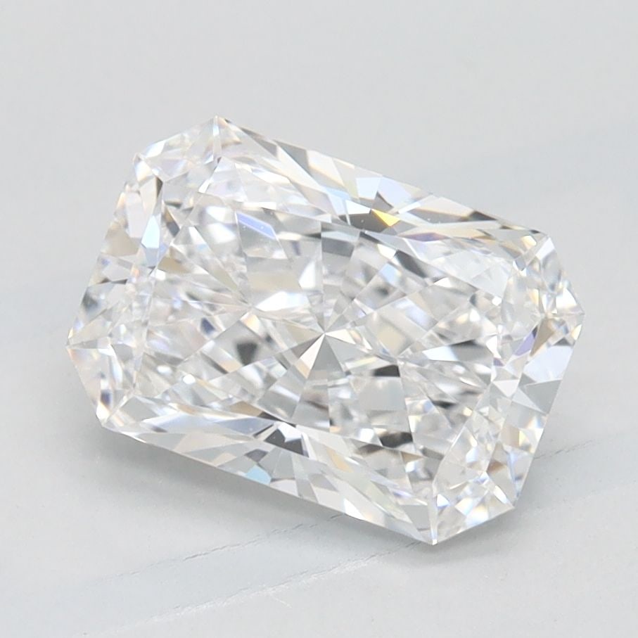Loose Diamond - RADIANT 1.44ct D VVS1: Loose Diamond - RADIANT 1.44ct D VVS1 Source: This is a real non-mined Diamond that has been grown in a lab Shape: RADIANT Carats: 1.44 Color: D Clarity: VVS1 Certification: IGI Video: