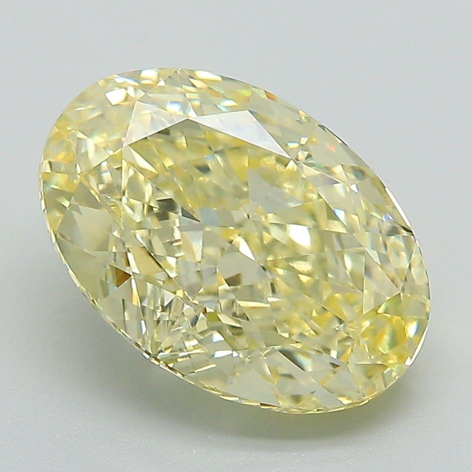 Loose Diamond - OVAL 4.28ct Fancy Intense Yellow VVS2: Loose Diamond - OVAL 4.28ct Fancy Intense Yellow VVS2 Source: This is a real non-mined Diamond that has been grown in a lab Shape: OVAL Carats: 4.28 Color: Fancy Intense Yellow Certification: IGI