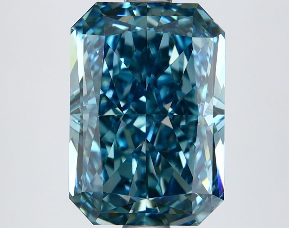 Loose Diamond - RADIANT 3.19ct Fancy Vivid Blue VVS2 (1 of 1)