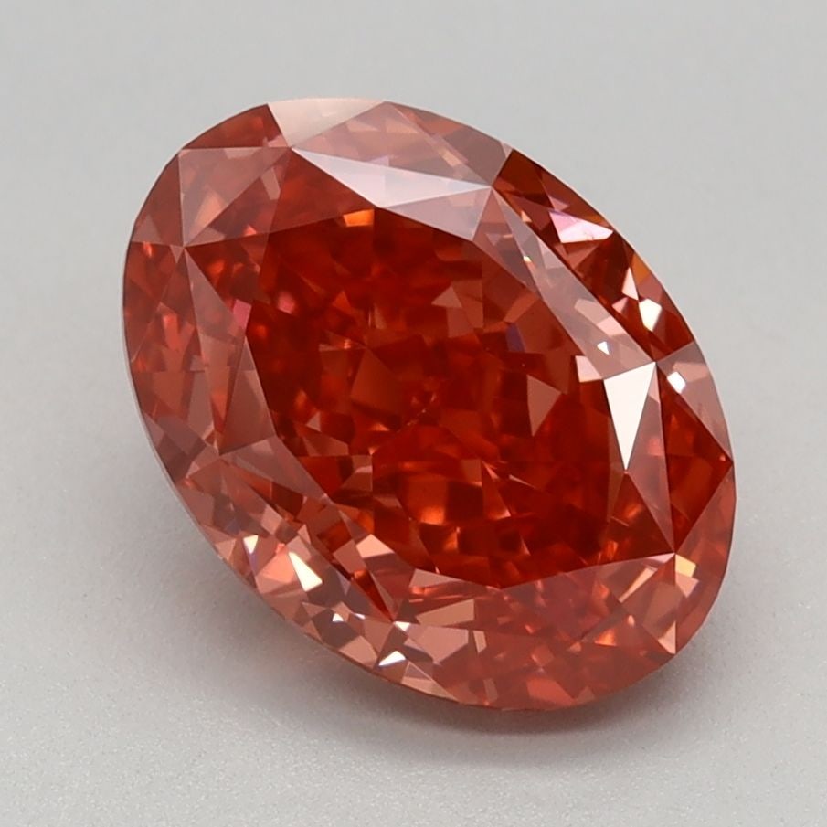 Loose Diamond - OVAL 2.13ct Fancy Vivid Pink VVS2: Loose Diamond - OVAL 2.13ct Fancy Vivid Pink VVS2 Source: This is a real non-mined Diamond that has been grown in a lab Shape: OVAL Carats: 2.13 Color: Fancy Vivid Pink Certification: IGI Video:
