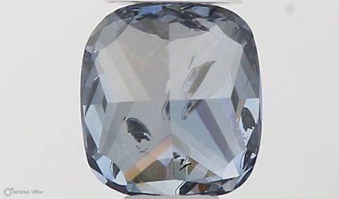 Loose Diamond - CUSHION MODIFIED 0.4ct Fancy Vivid Blue I1: Loose Diamond - CUSHION MODIFIED 0.4ct Fancy Vivid Blue I1 Source: This is a real non-mined Diamond that has been grown in a lab Shape: CUSHION MODIFIED Carats: 0.4 Color: Fancy Vivid Blue Certificati