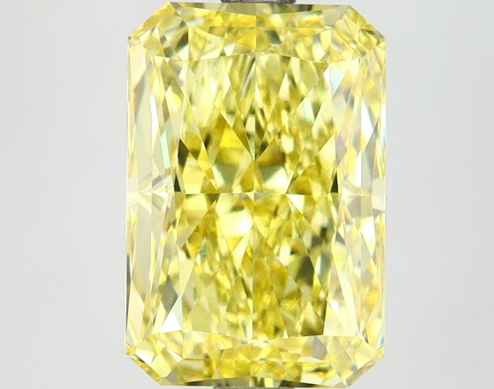 Loose Diamond - RADIANT 3.79ct Fancy Vivid Yellow VS1 (1 of 1)