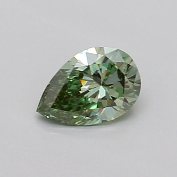 Loose Diamond - PEAR 0.32ct Fancy Vivid Green VS1: Loose Diamond - PEAR 0.32ct Fancy Vivid Green VS1 Source: This is a real non-mined Diamond that has been grown in a lab Shape: PEAR Carats: 0.32 Color: Fancy Vivid Green Certification: IGI Video:
