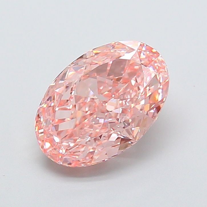 Loose Diamond - OVAL 3.5ct Fancy Vivid Pink VS2: Loose Diamond - OVAL 3.5ct Fancy Vivid Pink VS2 Source: This is a real non-mined Diamond that has been grown in a lab Shape: OVAL Carats: 3.5 Color: Fancy Vivid Pink Certification: IGI Video:
