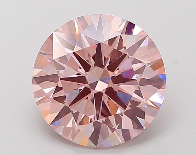 Ideal Loose Diamond - ROUND 3.31ct Fancy Intense Pink VS1: Ideal Loose Diamond - ROUND 3.31ct Fancy Intense Pink VS1 Source: This is a real non-mined Diamond that has been grown in a lab Shape: ROUND Carats: 3.31 Color: Fancy Intense Pink Certification: IGI V