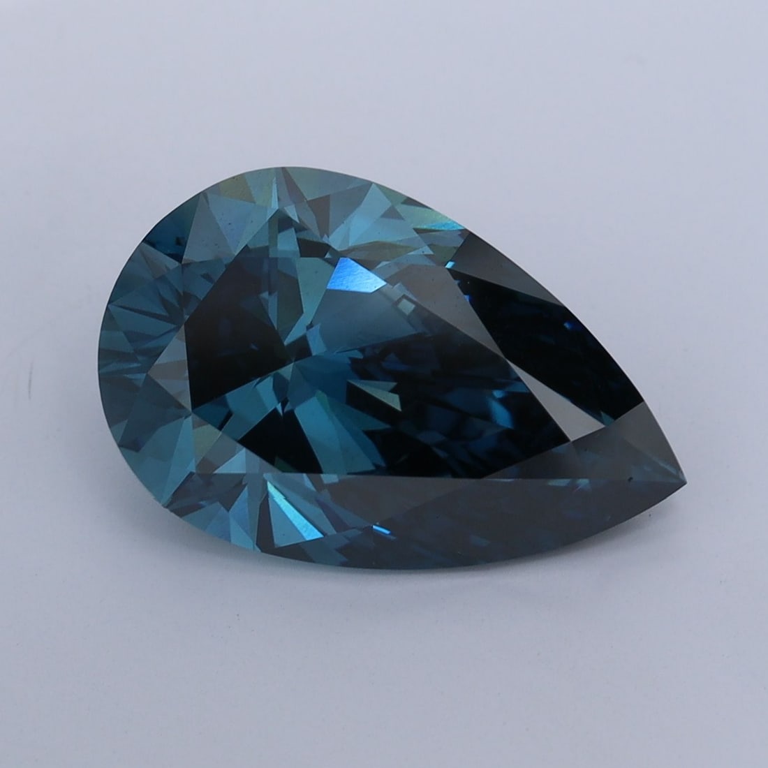 Loose Diamond - PEAR 6.01ct Fancy Vivid Blue VS2 (1 of 1)