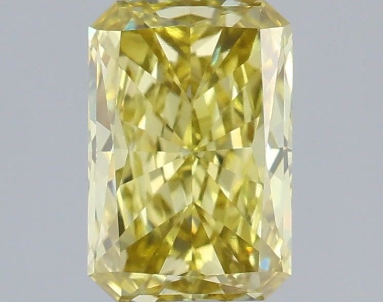 Loose Diamond - RADIANT 1.03ct Fancy Intense Yellow VVS2: Loose Diamond - RADIANT 1.03ct Fancy Intense Yellow VVS2 Source: This is a real non-mined Diamond that has been grown in a lab Shape: RADIANT Carats: 1.03 Color: Fancy Intense Yellow Certification: IG
