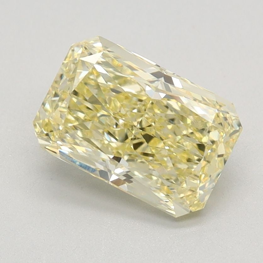 Loose Diamond - RADIANT 1.39ct Fancy Intense Yellow VVS2: Loose Diamond - RADIANT 1.39ct Fancy Intense Yellow VVS2 Source: This is a real non-mined Diamond that has been grown in a lab Shape: RADIANT Carats: 1.39 Color: Fancy Intense Yellow Certification: IG