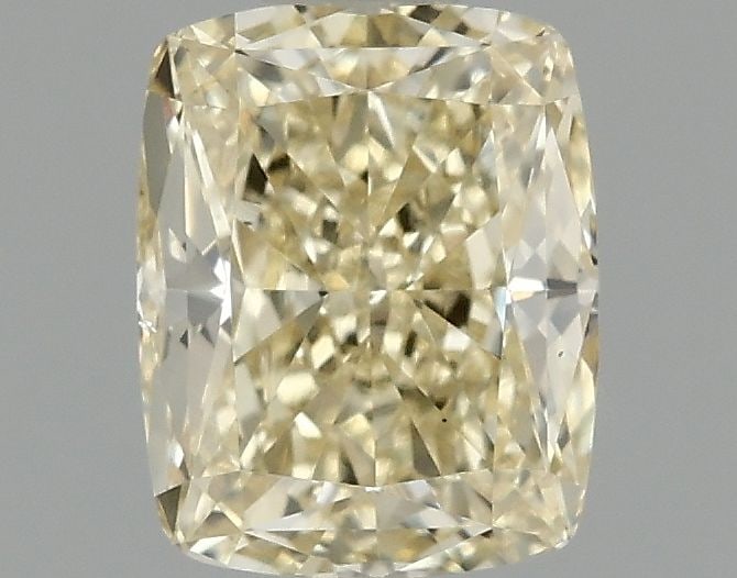 Loose Diamond - CUSHION MODIFIED 1.0ct Fancy Intense Yellow VS1: Loose Diamond - CUSHION MODIFIED 1.0ct Fancy Intense Yellow VS1 Source: This is a real non-mined Diamond that has been grown in a lab Shape: CUSHION MODIFIED Carats: 1.0 Color: Fancy Intense Yellow Ce