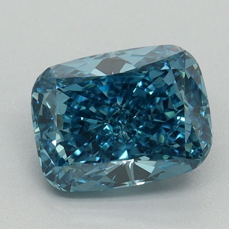 Loose Diamond - CUSHION MODIFIED 1.5ct Fancy Vivid Blue VS1: Loose Diamond - CUSHION MODIFIED 1.5ct Fancy Vivid Blue VS1 Source: This is a real non-mined Diamond that has been grown in a lab Shape: CUSHION MODIFIED Carats: 1.5 Color: Fancy Vivid Blue Certificat
