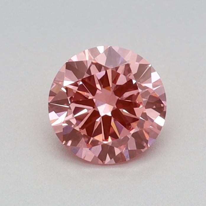 Loose Diamond - ROUND 0.4ct Fancy Vivid Pink VVS2 (1 of 1)
